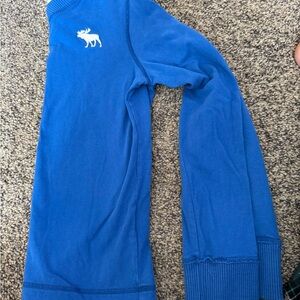 Abercrombie kids royal blue long sleeve shirt